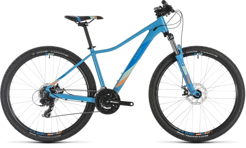 2019 Cube Access Womens Hardtail Mountain Bike in Blue