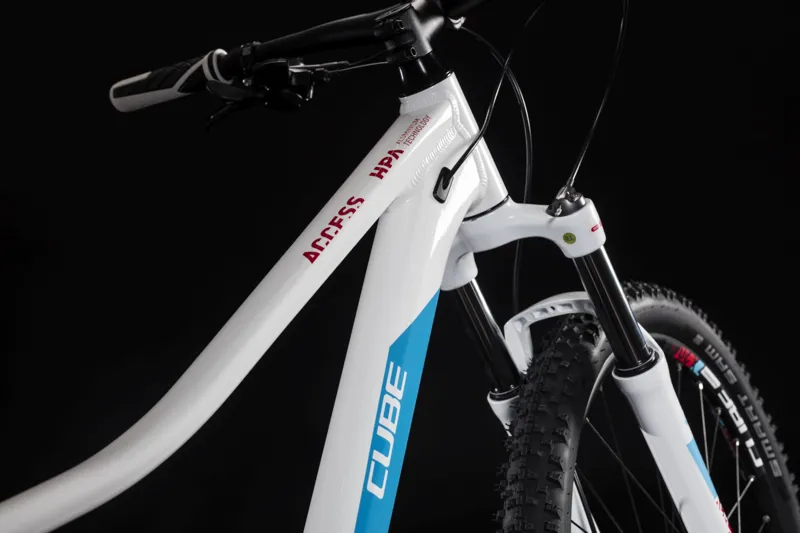 2019 Cube Access Womens Pro Hardtail Mountain Bike in White-2