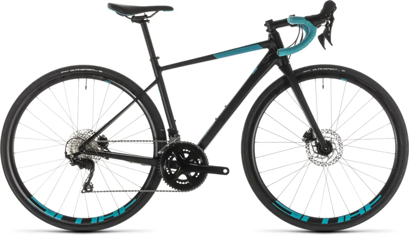 2019 Cube Axial Womens Race Disc Road Bike in Black