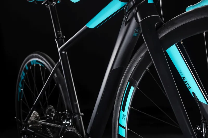 2019 Cube Axial Womens Race Disc Road Bike in Black-2