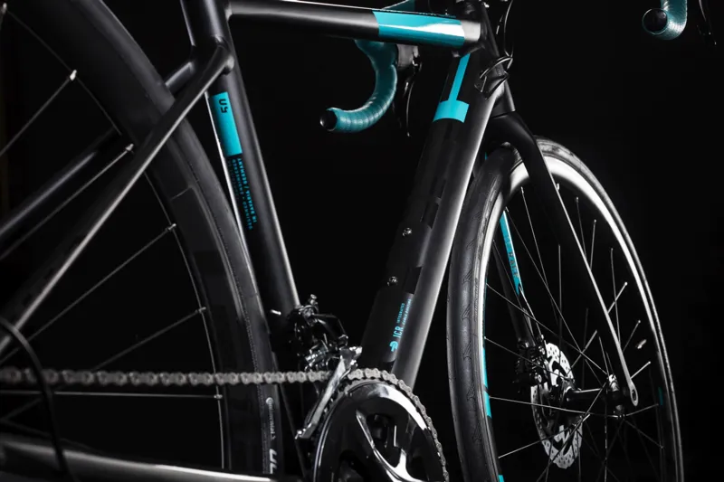 2019 Cube Axial Womens Race Disc Road Bike in Black-4