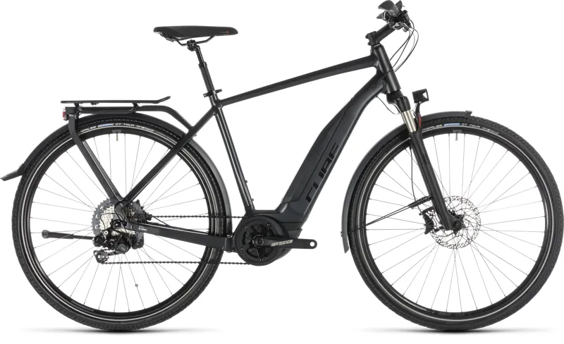 2019 Cube Touring Hybrid SL 500 KIOX Electric Bike in Grey