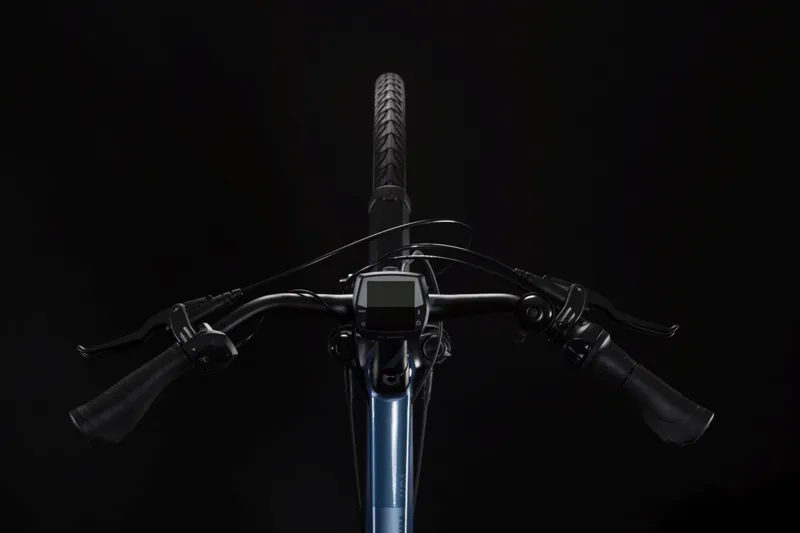 2019 Cube Town Hybrid Exc 400 Electric Bike in Blue-4