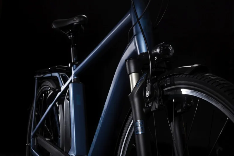 2019 Cube Town Hybrid Exc 500 Electric Bike in Blue-3