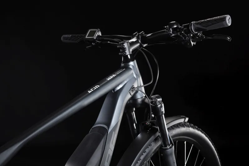 2019 Cube Acid Hybrid One 400 Allroad Electric Hybrid bike in Grey-2
