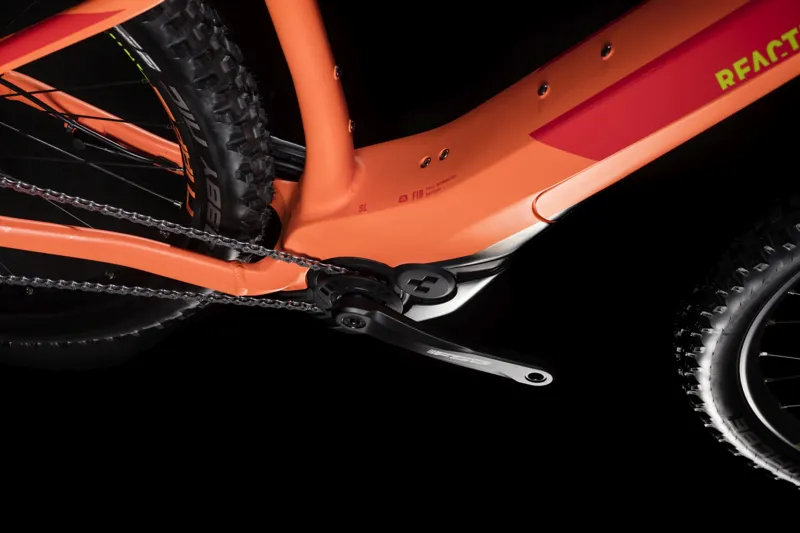 2019 Cube Reaction Hybrid Sl 500 Kiox Men Electric Mountain Bike Orange-4