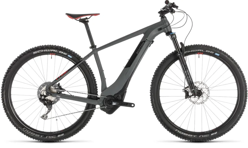2019 Cube Reaction Hybrid Slt 500 Kiox Electric Mountain Bike Grey