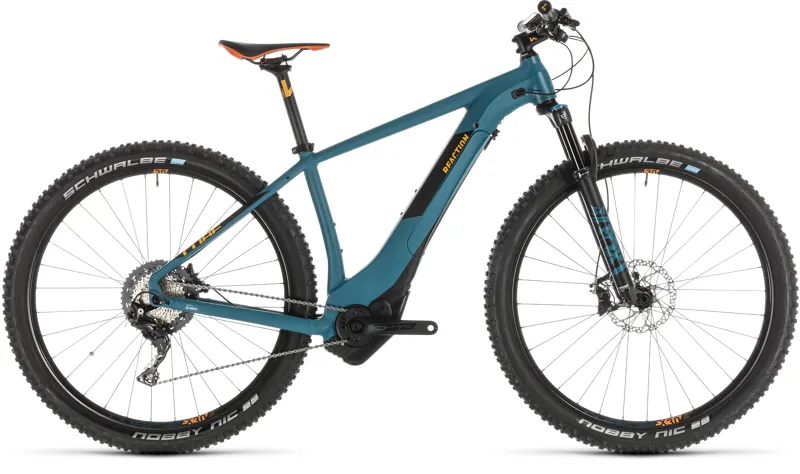 2019 Cube Reaction Hybrid Slt 500 Purian Electric Mountainbike Blue