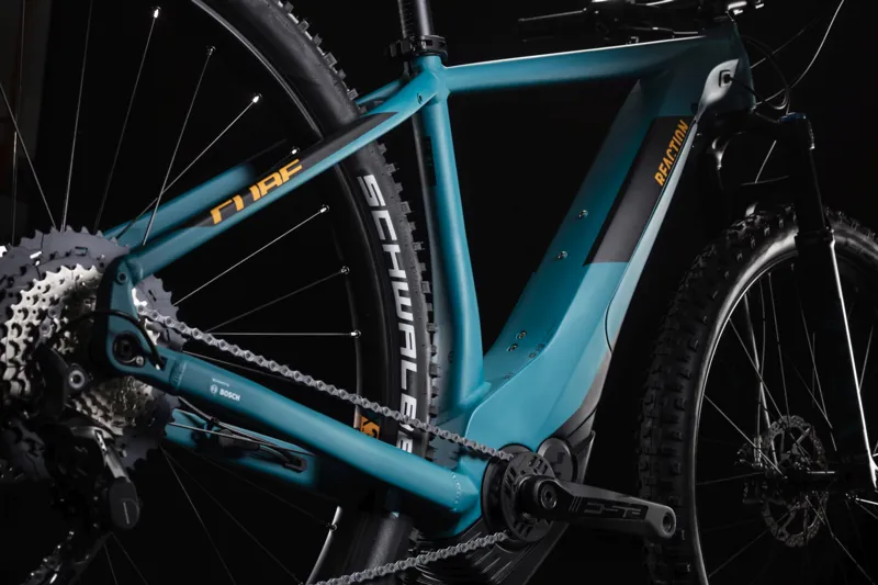 2019 Cube Reaction Hybrid Slt 500 Purian Electric Mountainbike Blue-3