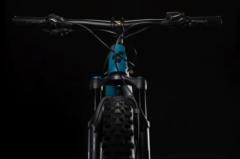 2019 Cube Reaction Hybrid Slt 500 Purian Electric Mountainbike Blue-4