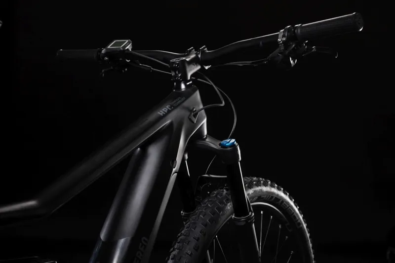 2019 Cube Stereo Hybrid 120 Hpc Sl K Electric FS Mountainbike in Black-3