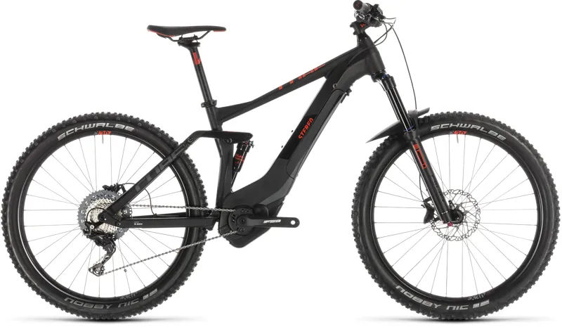 2019 Cube Stereo Hybrid 140 Pro 500 27 Electric FS Mountainbike Black