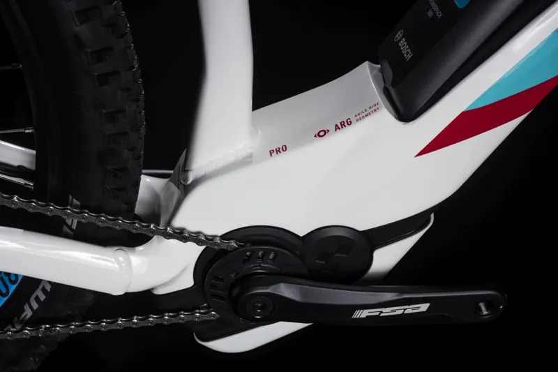 2019 Cube Access Hybrid Pro 500 Womens Electric Mountain Bike in White-2