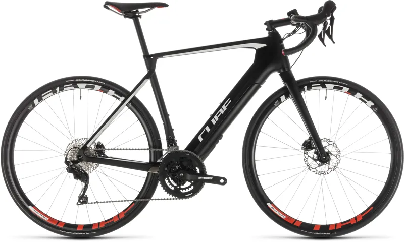 2019 Cube Agree Hyrbrid C:62 Race Disc Road Bike in Black