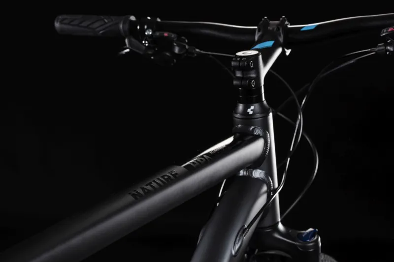 2019 Cube Nature Hybrid bike in Grey-3