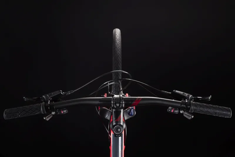 2019 Cube Nature Hybrid bike in Red-1