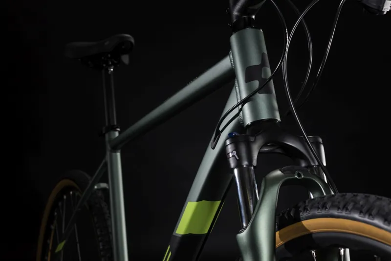 2019 Cube Nature Exc Hybrid bike in Green-3