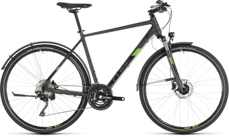 2019 Cube Cross Allroad Hybrid Bike in Grey