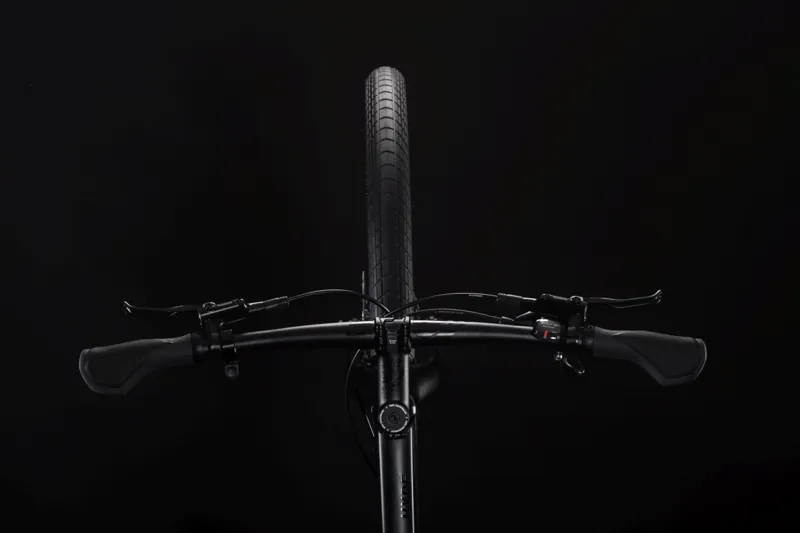 2019 Cube Hyde Pro Mens Hybrid bike in Black-4