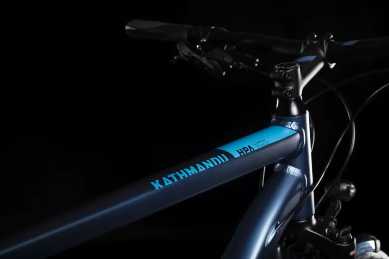 2019 Cube Kathmandu Pro Hybrid bike in Blue-2