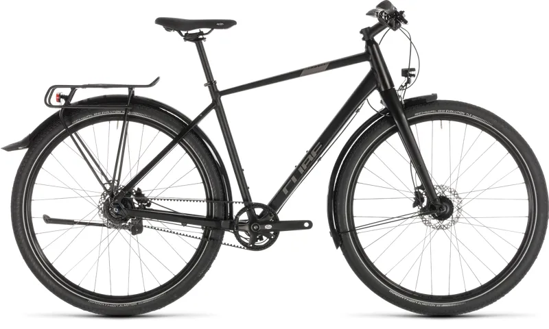 2019 Cube Travel Pro Hybrid bike in Black