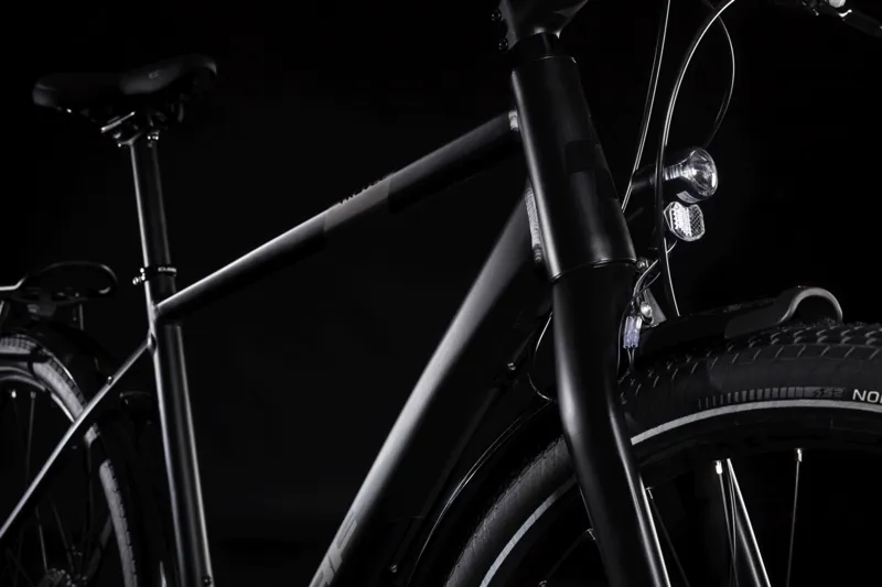 2019 Cube Travel Pro Hybrid bike in Black-2