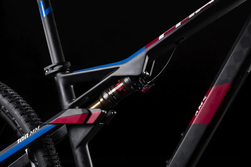 2019 Cube AMS 100 C:68 SL 29 Carbon Mountain Bike in Grey-2