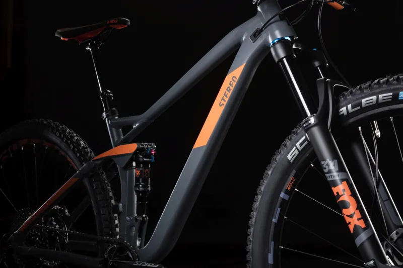 2019 Cube Stereo 120 Tm 29 Mens Full Suspension Mountain Bike in Grey-3