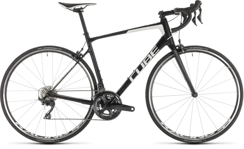 2019 Cube Attain GTC Race Carbon Road Bike in Black