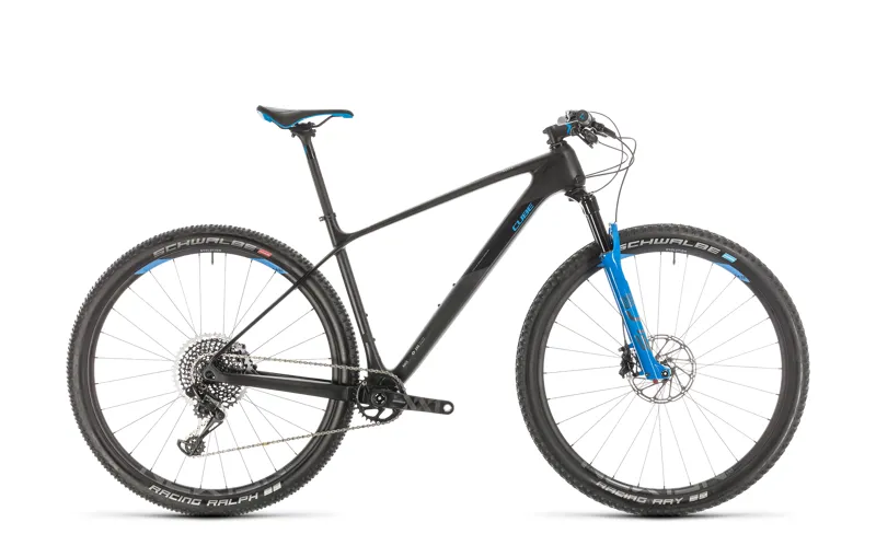 2020 Cube Elite C:68x Race Carbon Hardtail Mountain Bike in Grey