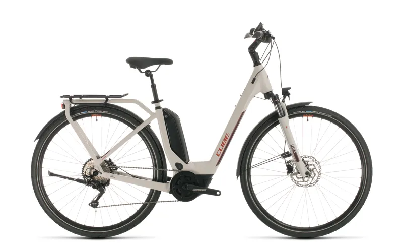 2020 Cube Touring Hybrid Pro 500 Electric Hybrid Bike in Grey