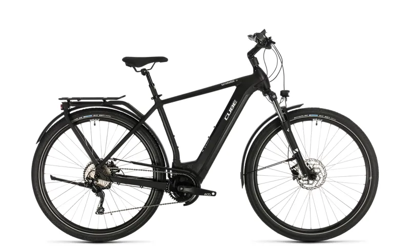2020 Cube Kathmandu Hybrid Pro 500 Electric Hybrid Bike in Black