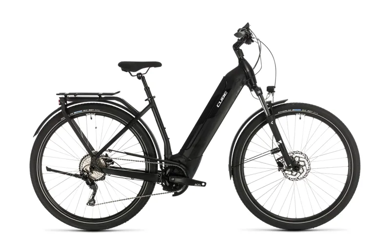 2020 Cube Kathmandu Hybrid Pro 625 Electric Hybrid Bike in Black