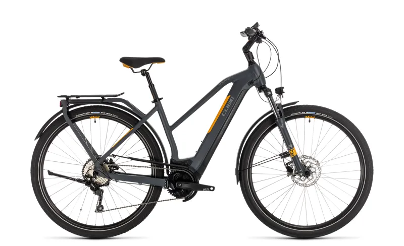 2020 Cube Kathmandu Hybrid Pro 625 Electric Hybrid Bike in Grey