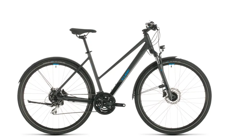 2020 Cube Nature Allroad Hybrid Bike in Grey