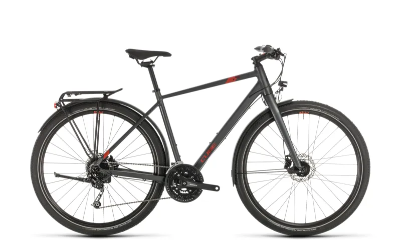 2020 Cube Travel Hybrid Bike in Grey