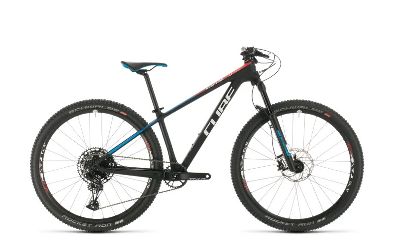 2020 Cube Reaction C:62 Youth Teamline Carbon HT Mountain Bike Black