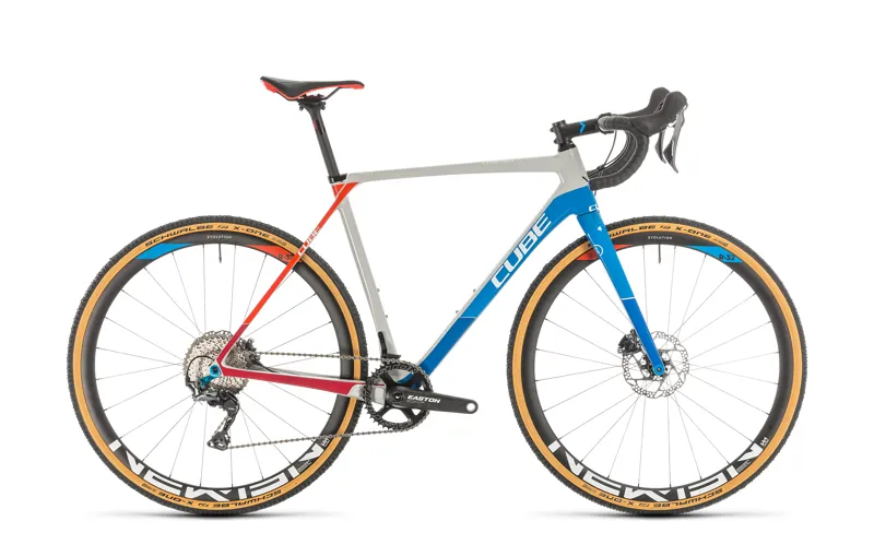 2020 Cube Cross Race c:62 Sl Teamline Carbon Cyclocross Bike in Grey