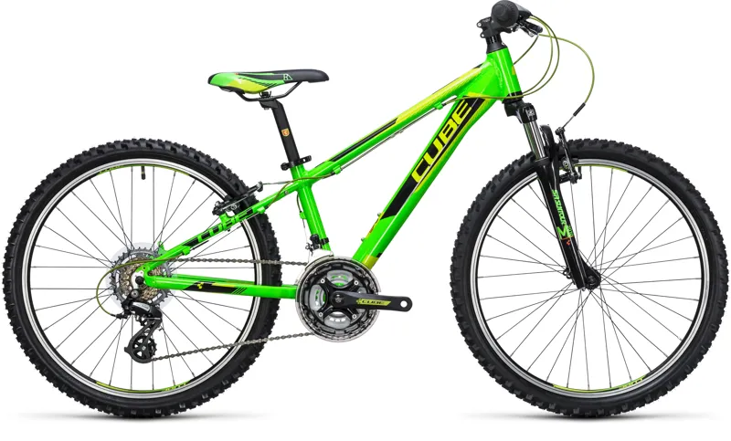 2017 CUBE KID 240 BLACK/GREEN