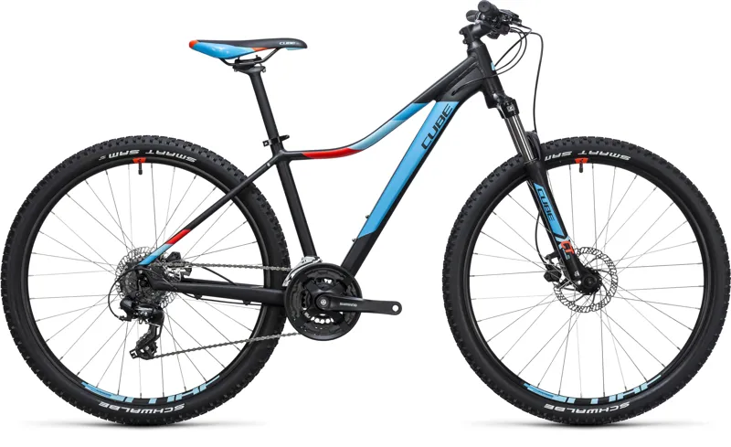 2017 LADIES CUBE ACCESS WLS DISC LADIES MTB BLACK/BLUE