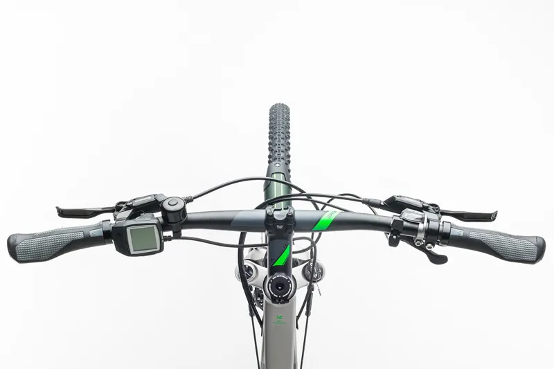 2017 CUBE CROSS ALLROAD HYBRID RACE 500 SILVER/FLASH GREEN-1