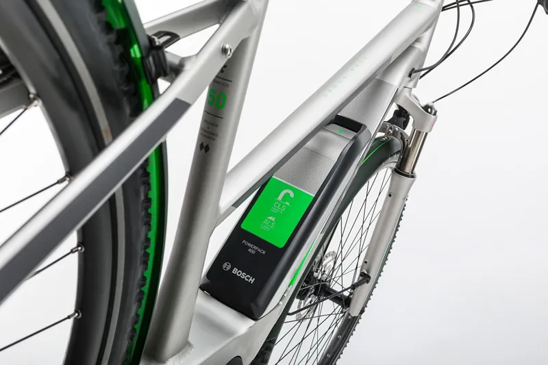 2017 CUBE CROSS ALLROAD HYBRID RACE 500 SILVER/FLASH GREEN-3