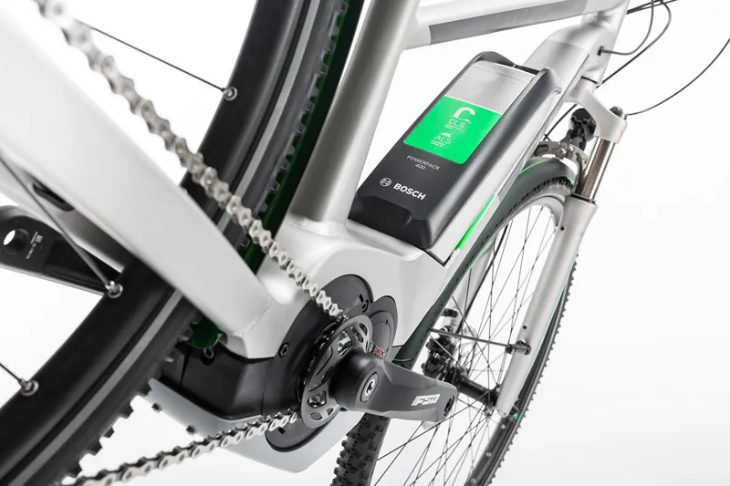 2017 CUBE CROSS ALLROAD HYBRID RACE 500 SILVER/FLASH GREEN-4