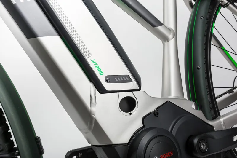 2017 CUBE CROSS ALLROAD HYBRID RACE 500 SILVER/FLASH GREEN-7