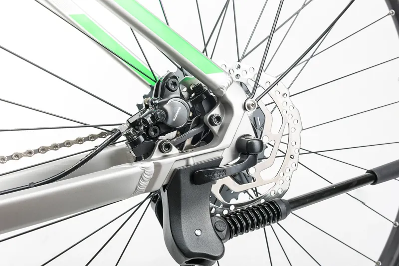 2017 CUBE CROSS ALLROAD HYBRID RACE 500 SILVER/FLASH GREEN-8