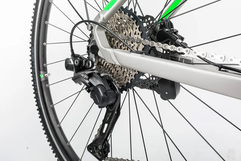 2017 CUBE CROSS ALLROAD HYBRID RACE 500 SILVER/FLASH GREEN-11