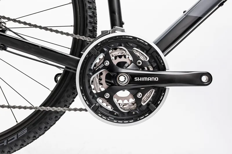 2017 CUBE NATURE PRO MENS HYBRID BIKE BLACK/GREY-8