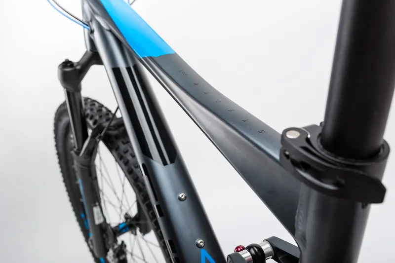 2017 CUBE STEREO 120 RACE HPA MENS FULL SUSPENSION MTB BLACK/BLUE-4