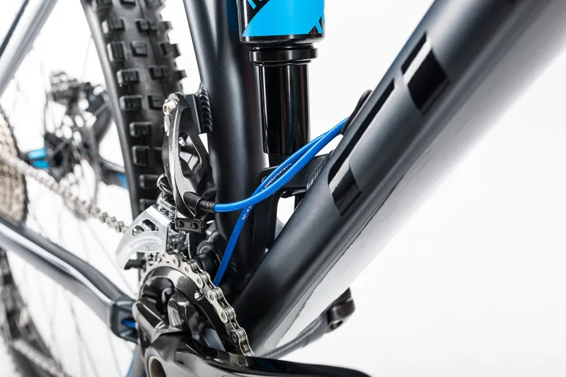 2017 CUBE STEREO 120 RACE HPA MENS FULL SUSPENSION MTB BLACK/BLUE-5