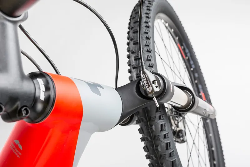 2017 CUBE REACTION HYBRID HPA PRO 400 GREY/RED ELECTRIC BIKE-9